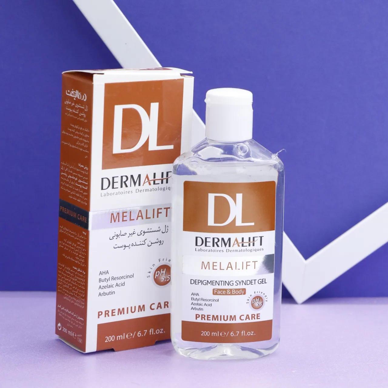 ژل شستشو درمالیفت روشن کننده پوست 200 میل 91954