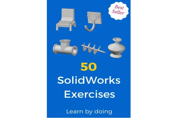 50 تمرین آماده برای انجام در نرم افزار solid works - کتابخانه مجازی واتیکان