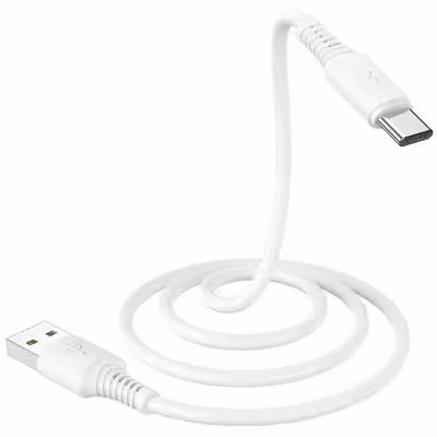 کابل تبدیل USB به USB-C بروفون مدل BX47 طول 1 متر