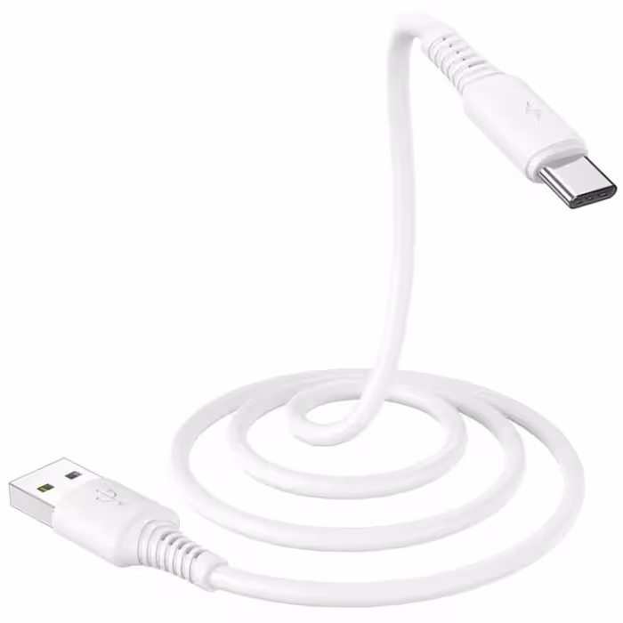 کابل تبدیل USB به USB-C بروفون مدل BX47 طول 1 متر