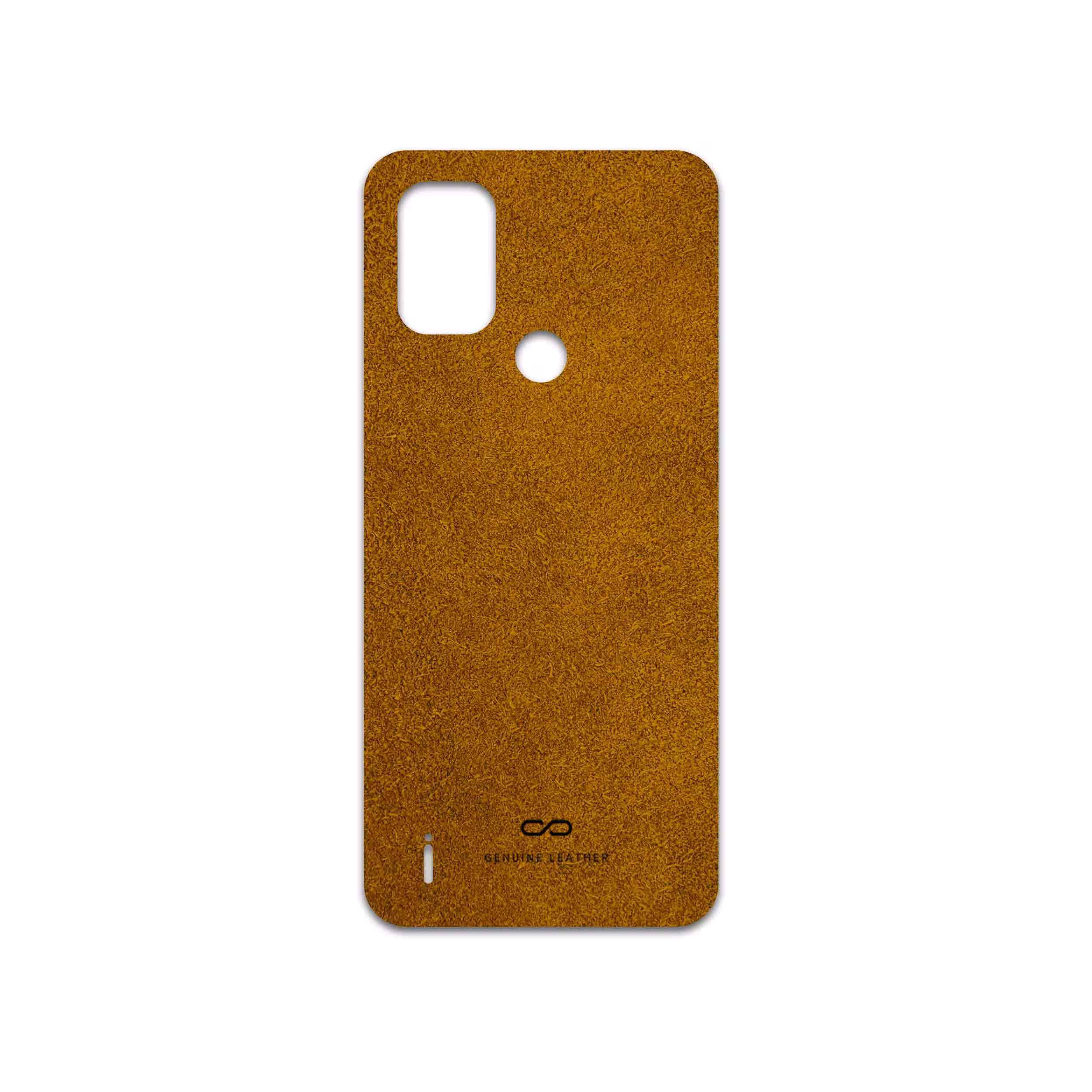 برچسب پوششی ماهوت مدل Brown-Chamois-Leather مناسب برای گوشی موبایل نوکیا C31