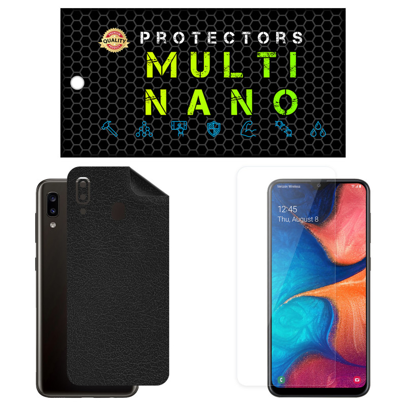 محافظ صفحه نمایش مولتی نانو مدل X-SFL مناسب برای گوشی موبایل سامسونگ Galaxy A20 به همراه برچسب پوششی | کالا برتری