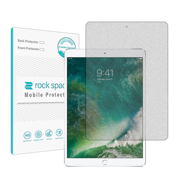 گلس تبلت اپل iPad Pro 105 2017 مدل نانو هیدروژل مات برند راک اسپیس کد 4086L
