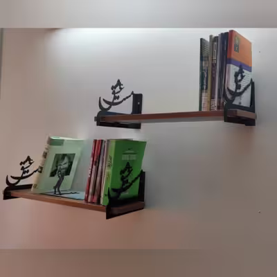 شلف دیواری مدل مست عشق کد 3-111-1.5