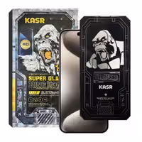 گلس آیفون 15 Pro Max مدل SUPER GLASS 10D برند کینگ کونگ