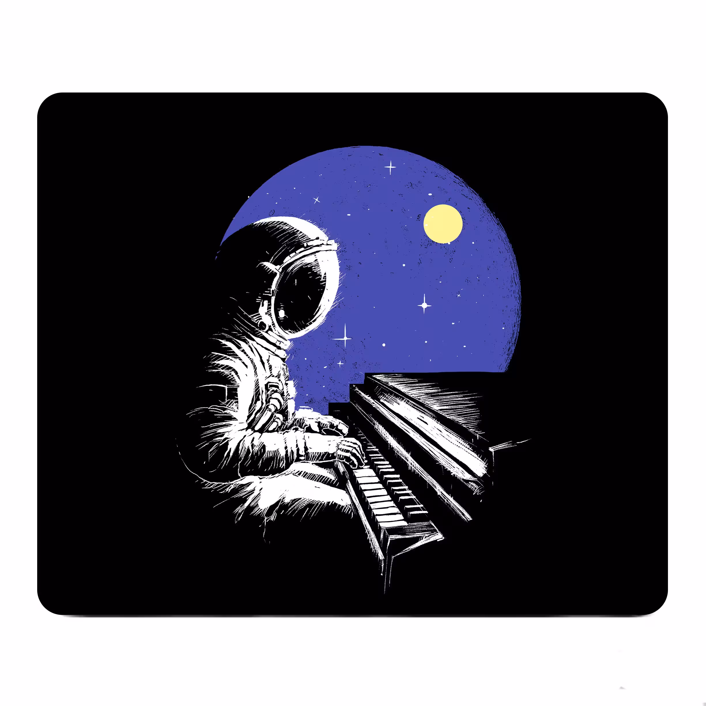 ماوس پد مدل G11 طرح Pianist Astronaut 