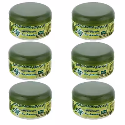 کرم نرم کننده عطرآگین مدل زیتون حجم 200 میلی لیتر مجموعه 6 عددی