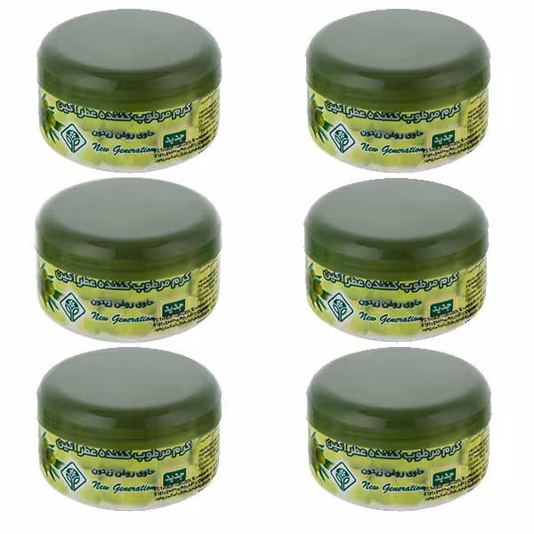 کرم نرم کننده عطرآگین مدل زیتون حجم 200 میلی لیتر مجموعه 6 عددی