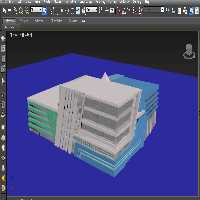 فایل مکس مجتمع تجاری مسکونی 6 طبقه
