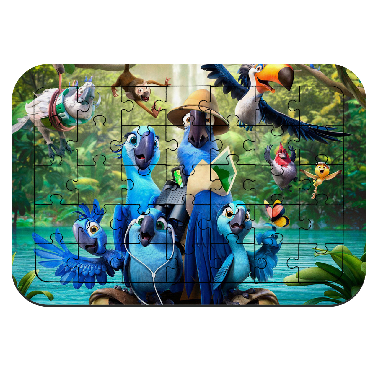 	 پازل 35 تکه طرح انیمیشن ریو مدل NI2140 