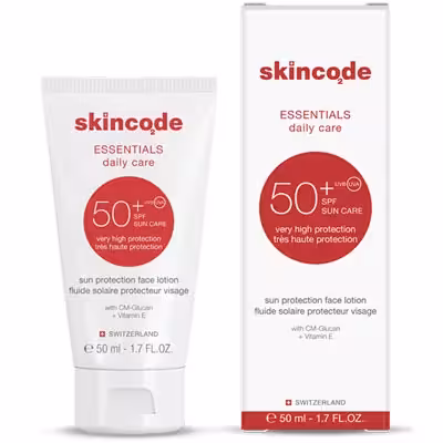 لوسیون ضد آفتاب SPF 50 اسکین کد