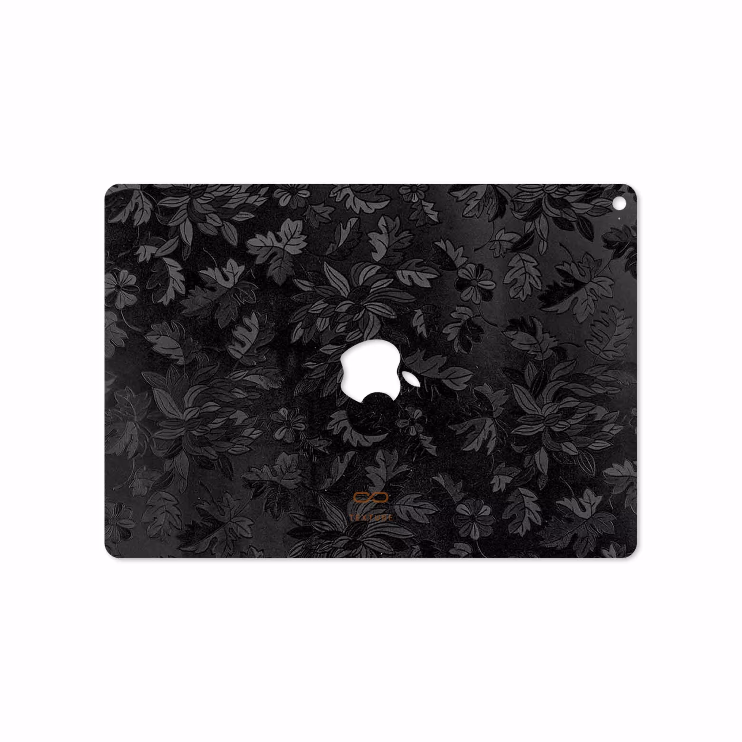برچسب پوششی ماهوت مدل Black-Wildflower مناسب برای تبلت اپل iPad Air 2 2014 A1567