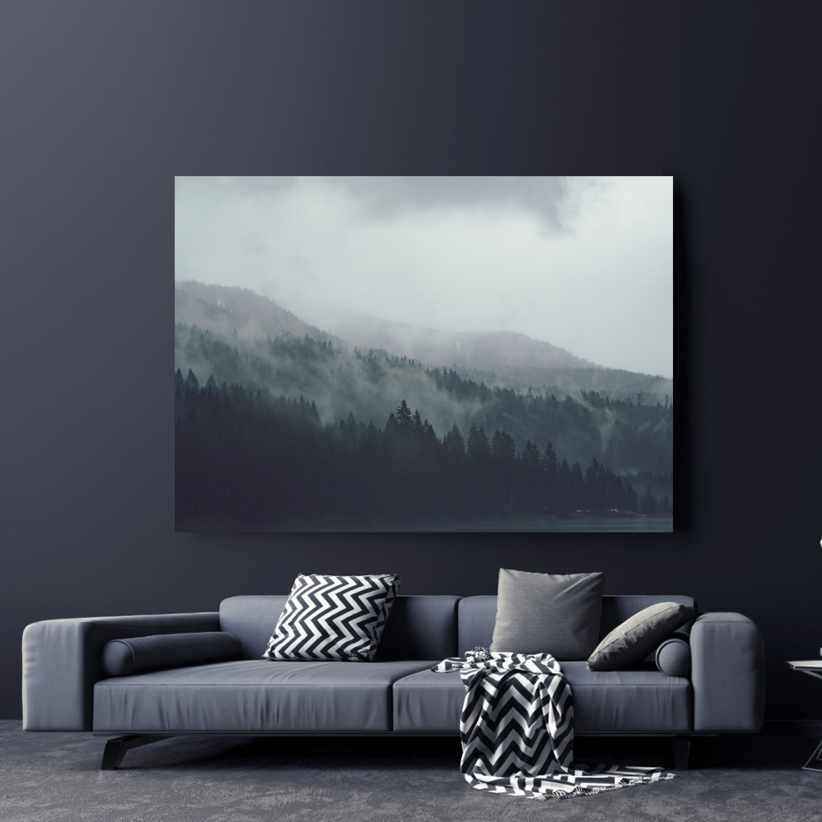 تابلو شاسی طرح Foggy مدل AT067