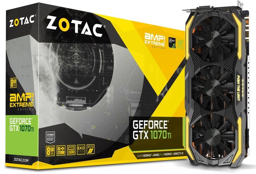 کارت گرافیک زوتاک مدل جی تی ایکس 1070 تی آی ای ام پی اکستریم با حافظه 8 گیگابایت