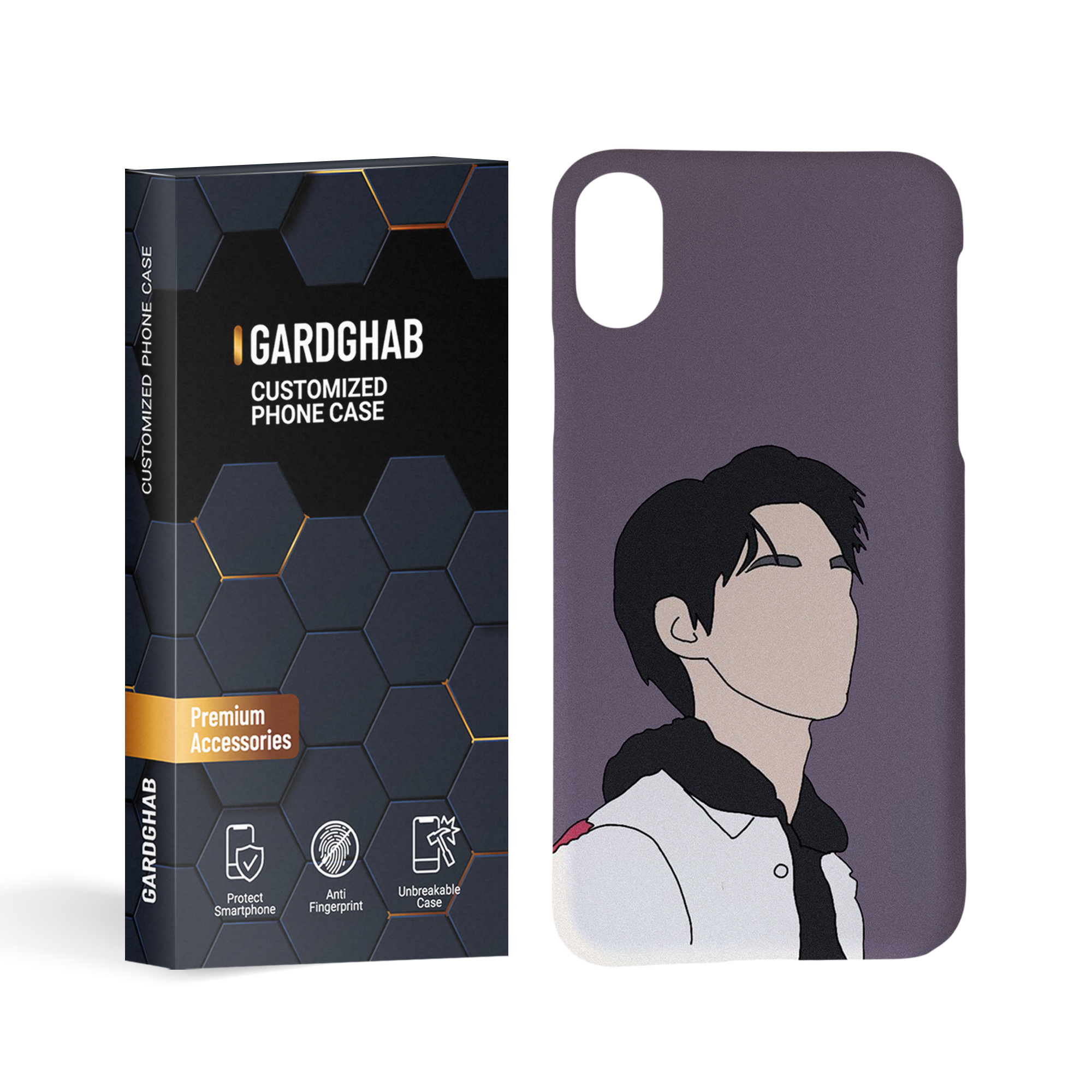      کاور گارد قاب مدل پسرانه مناسب برای گوشی موبایل اپل iphone x / xs