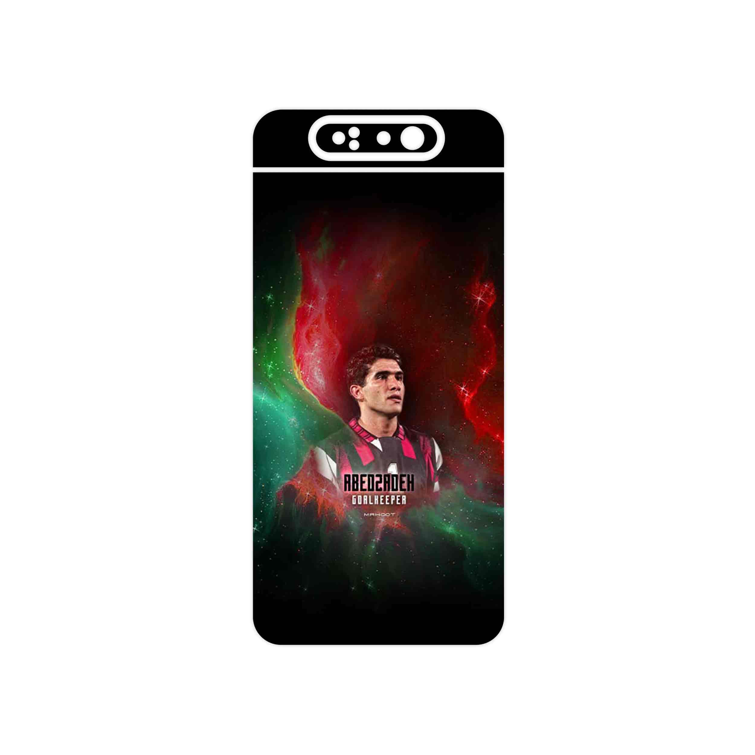 برچسب پوششی ماهوت مدل Ahmad Reza Abedzadeh مناسب برای گوشی موبایل سامسونگ Galaxy A80