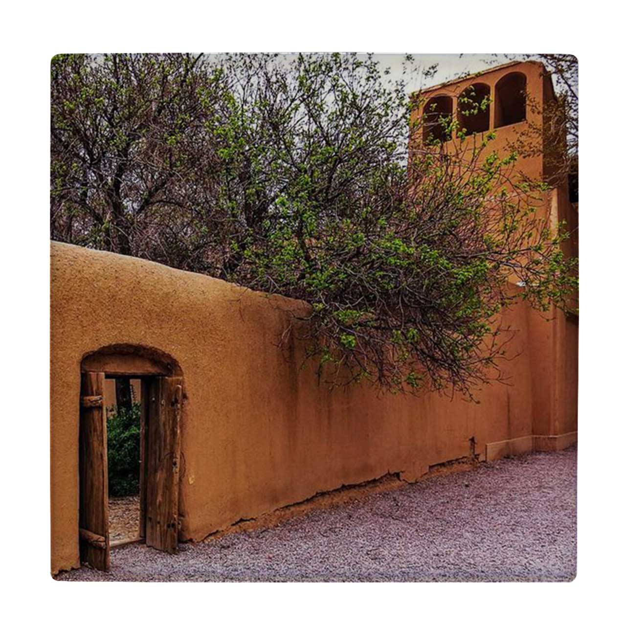 زیر لیوانی طرح باغ ایرانی کد    3864679_1986