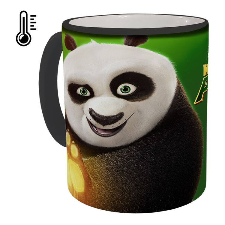 ماگ حرارتی مدل پاندا کونگ فو کار کد 10