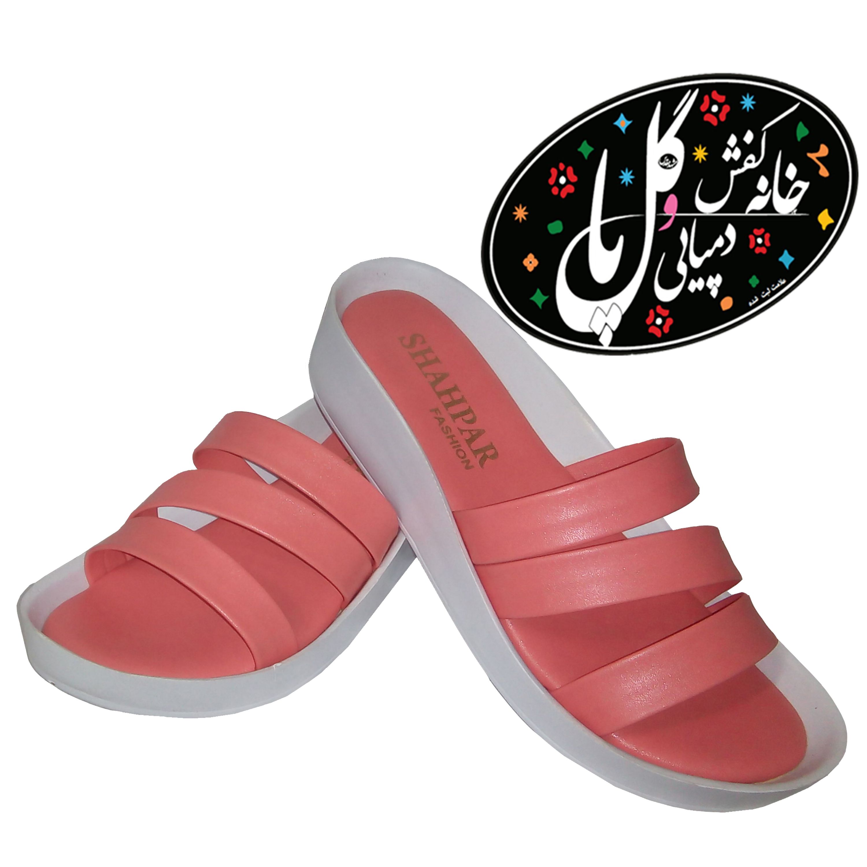 صندل زنانه رها102 شهپر گلبهی