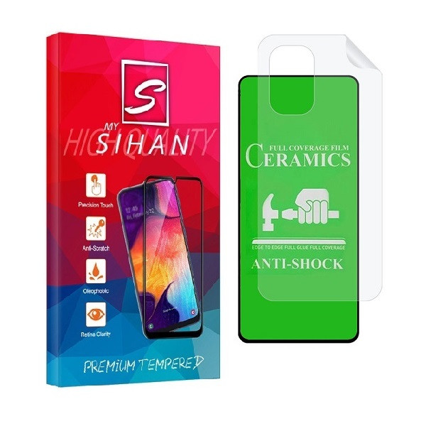 محافظ صفحه نمایش مای سیحان مدل 2CRN مناسب برای گوشی موبایل شیائومی Poco F3 به همراه محافظ پشت گوشی | کالا برتری