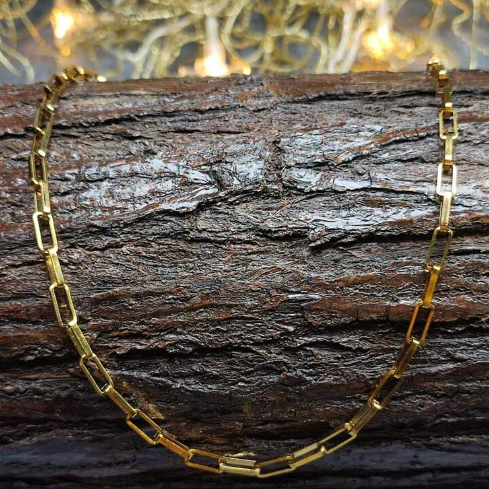 گردنبند مستطیل استیل مردانه زنانه