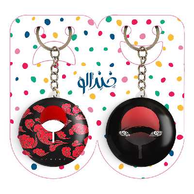 جاکلیدی خندالو مدل علامت خاندان اوچیها  انیمه ناروتو کد 1127911273 مجموعه 2 عددی