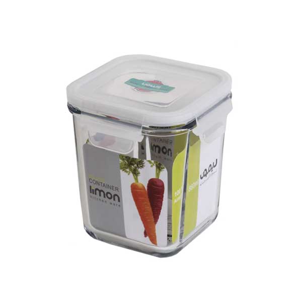 ظرف نگهدارنده شیشه ای لیمون 860 میل