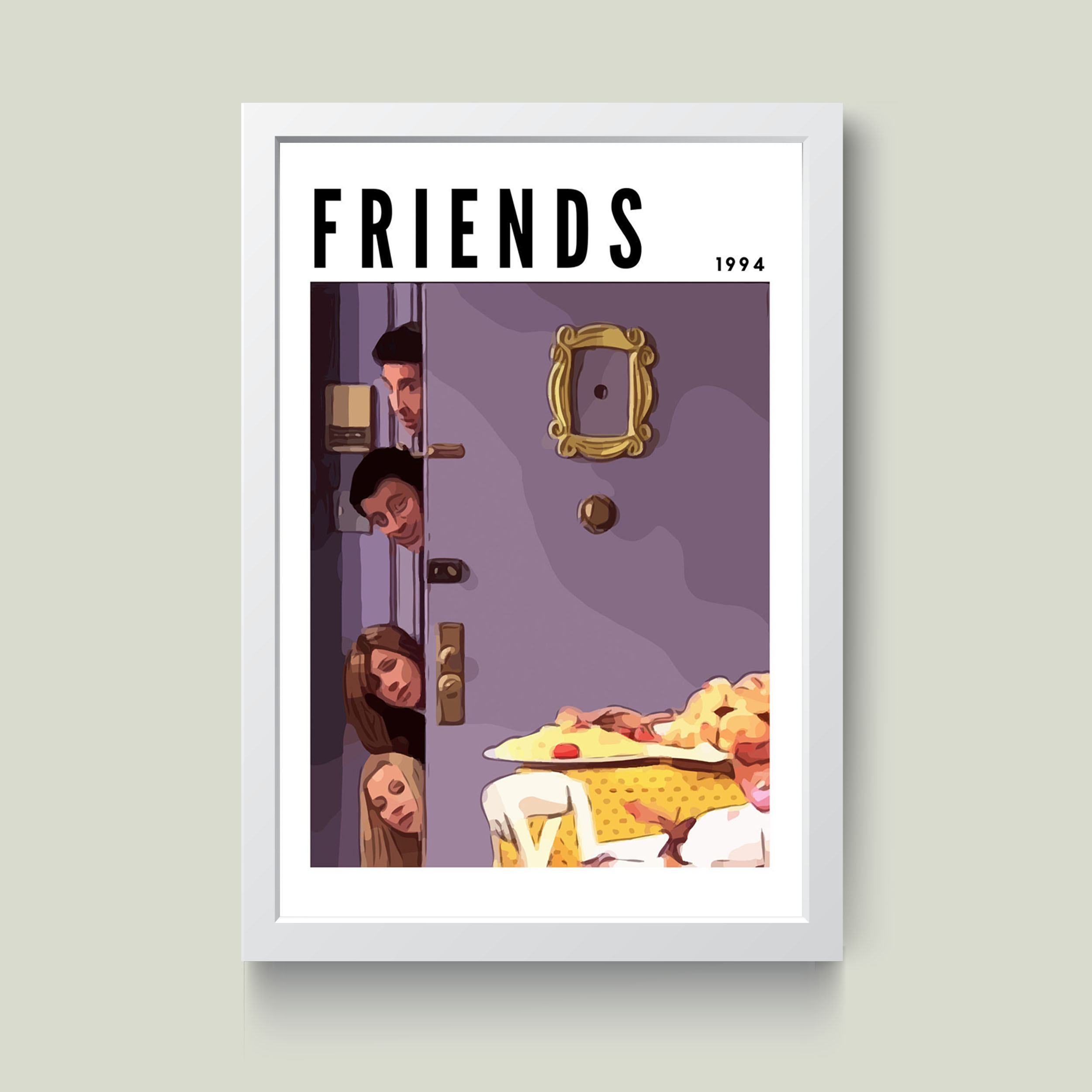 تابلو مدل فرندز Friends کد m2559-w