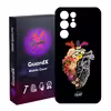 کاور گارد ایکس طرح قلب مدل Glass10216 مناسب برای گوشی موبایل سامسونگ Galaxy S21 Ultra