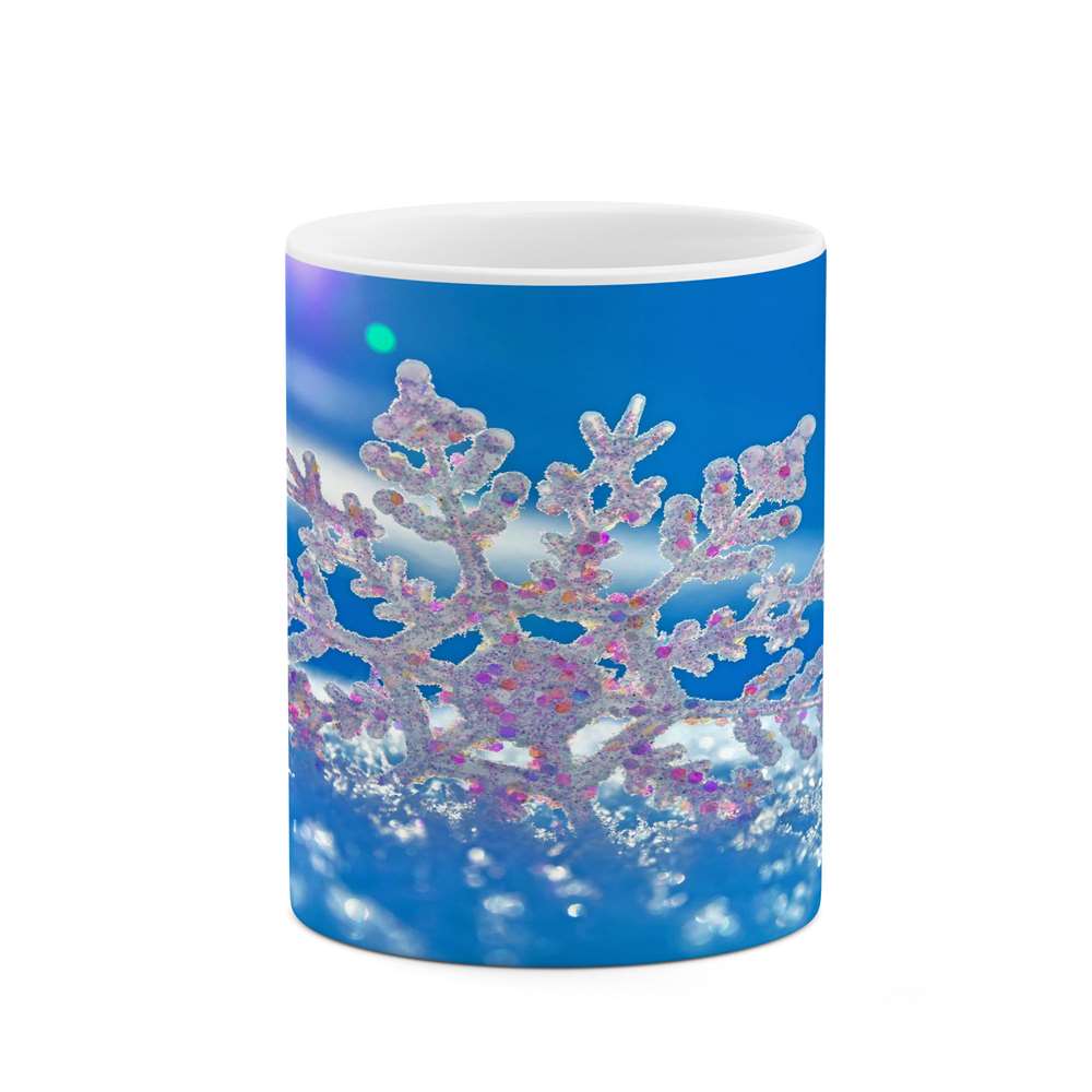 ماگ کاکتی طرح منظره برفی مدل mgs15064