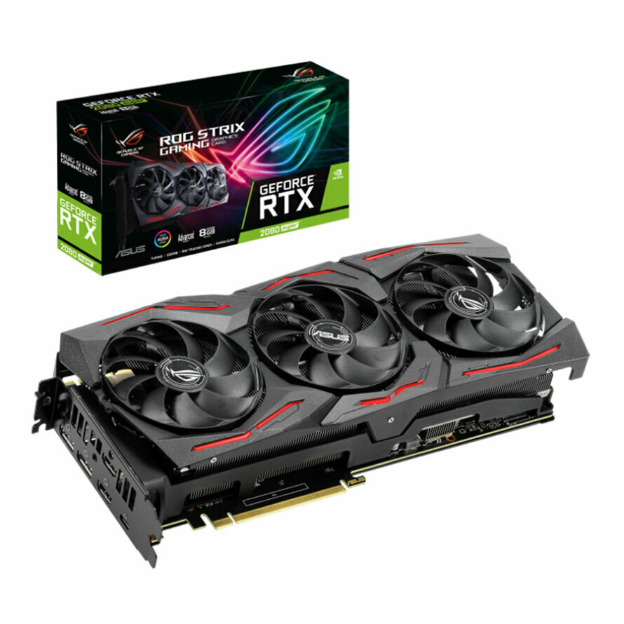 کارت گرافیک ایسوس ROG STRIX RTX2080S A8G GAMING