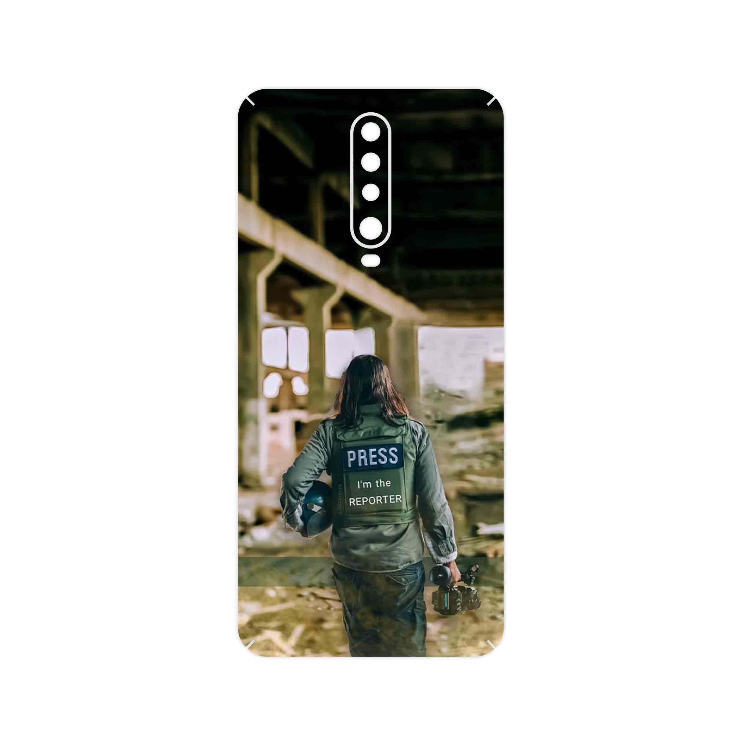 برچسب پوششی ماهوت مدل Reporter مناسب برای گوشی موبایل شیائومی Redmi K30