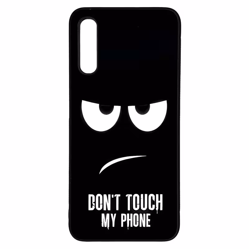 کاور طرح DONT TOUCH MY PHONE کد G-090 مناسب برای گوشی موبایل سامسونگ Galaxy A50s / A50 / A30s | دیجی قاب دونی