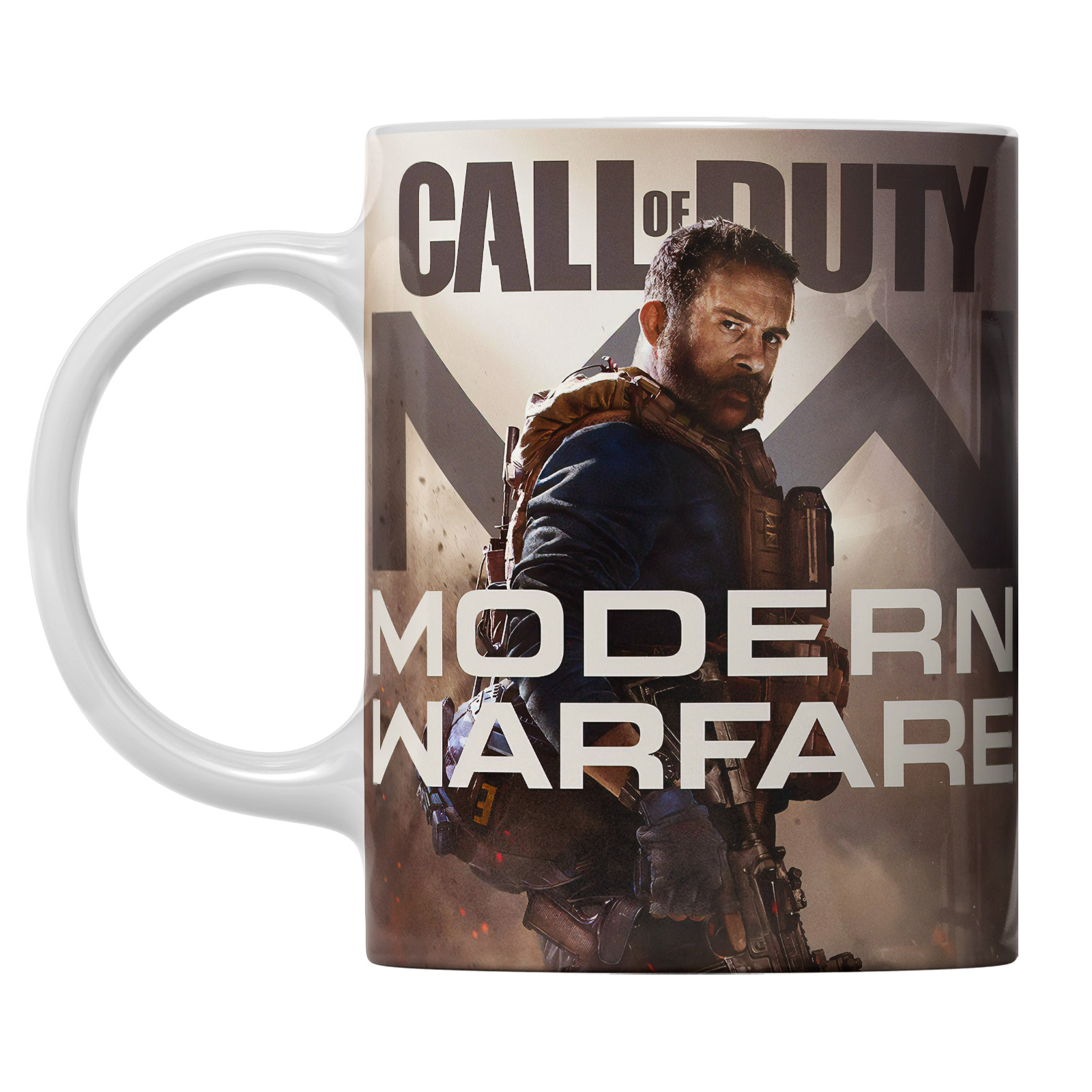 ماگ طرح بازی Modern Warfare مدل سرامیکی