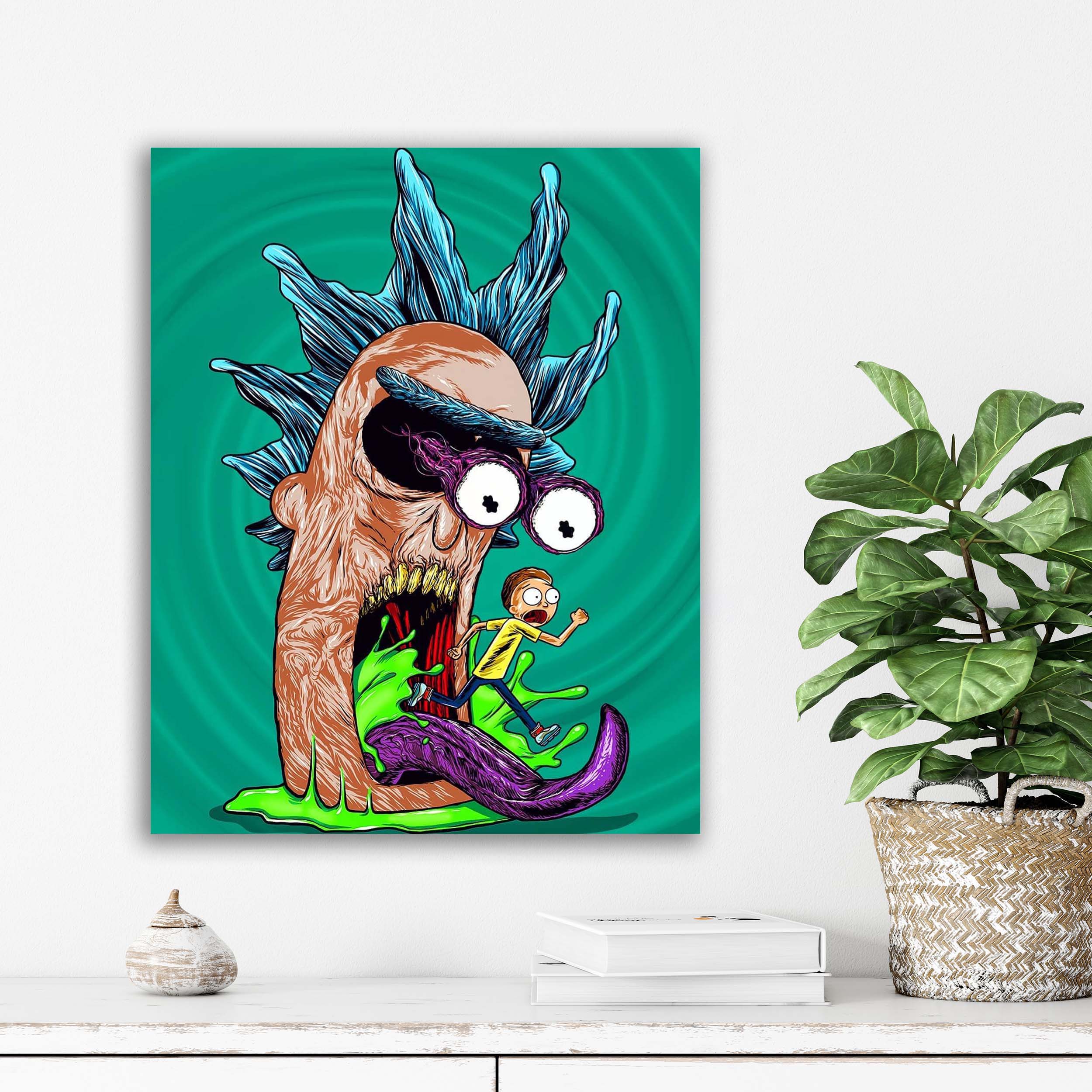 تابلو شاسی آتریسا مدل ریک اند مورتی