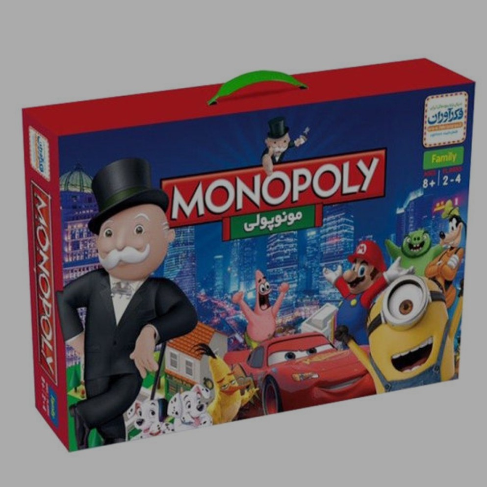 بازی فکری مونو پلی کیفی فکرآوران(مونوپولی)