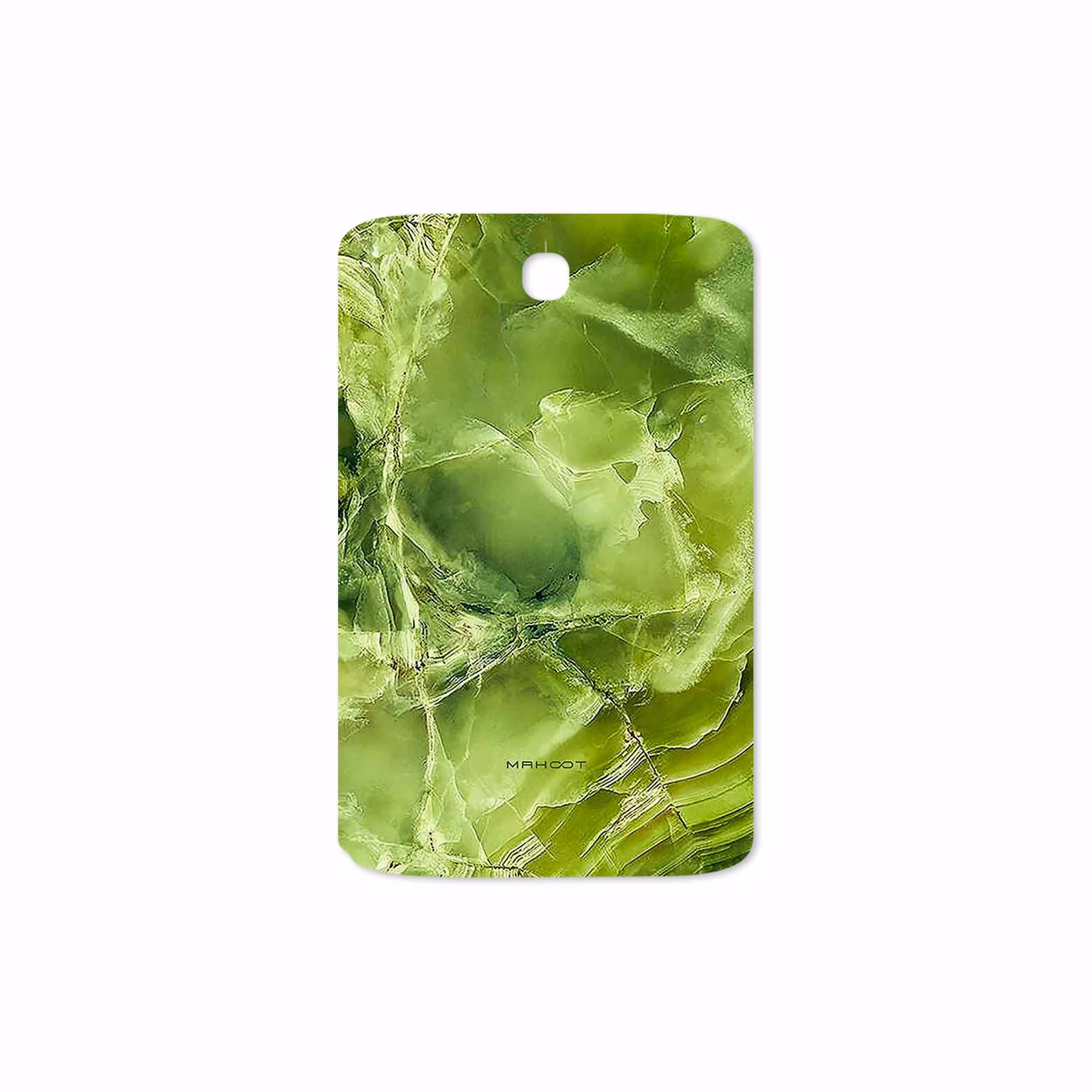 برچسب پوششی ماهوت مدل Green Crystal Marble مناسب برای تبلت سامسونگ Galaxy Note 8.0 2013 N5100