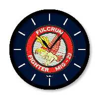 ساعت‌ دیواری راویتا طرح Mig-29 کد 3335