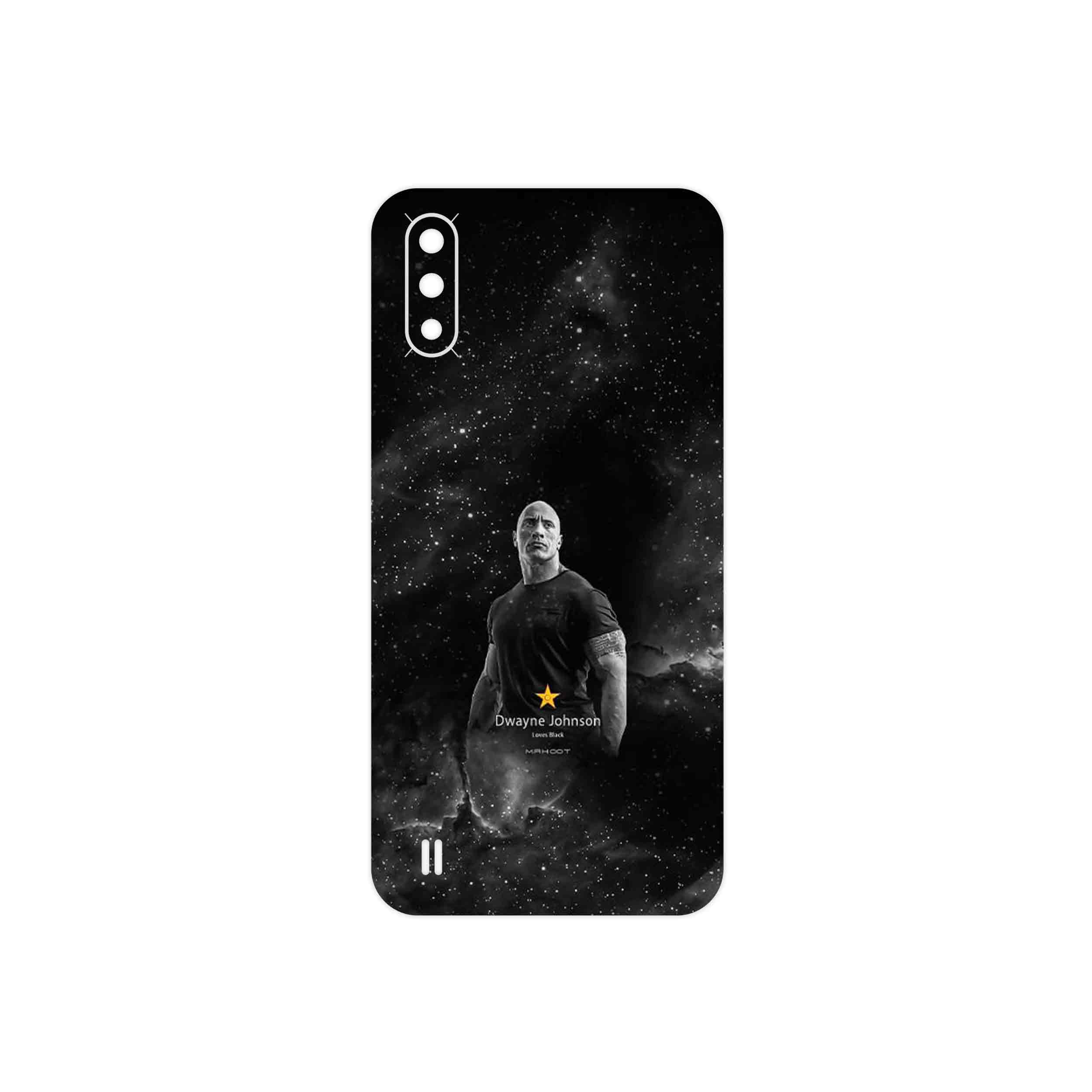 برچسب پوششی ماهوت مدل Dwayne Johnson مناسب برای گوشی موبایل سامسونگ Galaxy A01
