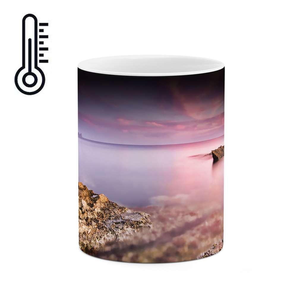 ماگ حرارتی طرح دریا مدل mgh02266