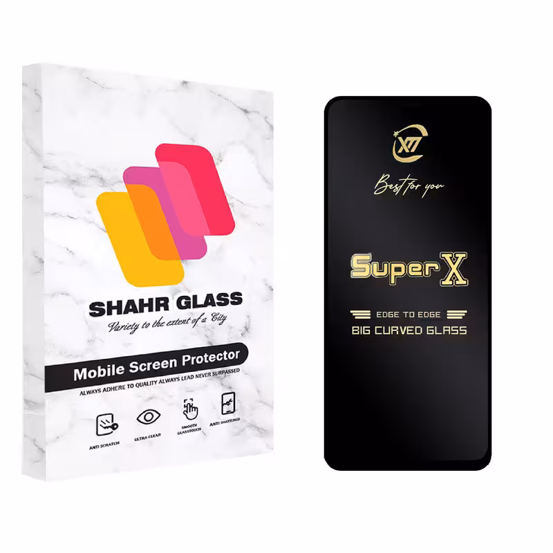 محافظ صفحه نمایش شهر گلس مدل SUPERX مناسب برای گوشی موبایل سامسونگ Galaxy A71 / A72 / A73 5G | کالا برتری