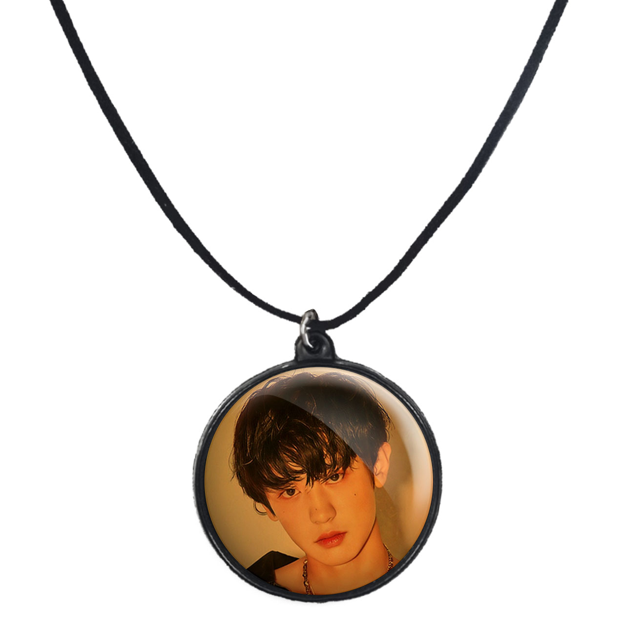 گردنبند پرمانه طرح exo کد pmb.13931 مدل دو طرفه