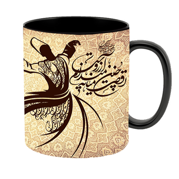  ماگ طرح شعر مدل آرزو