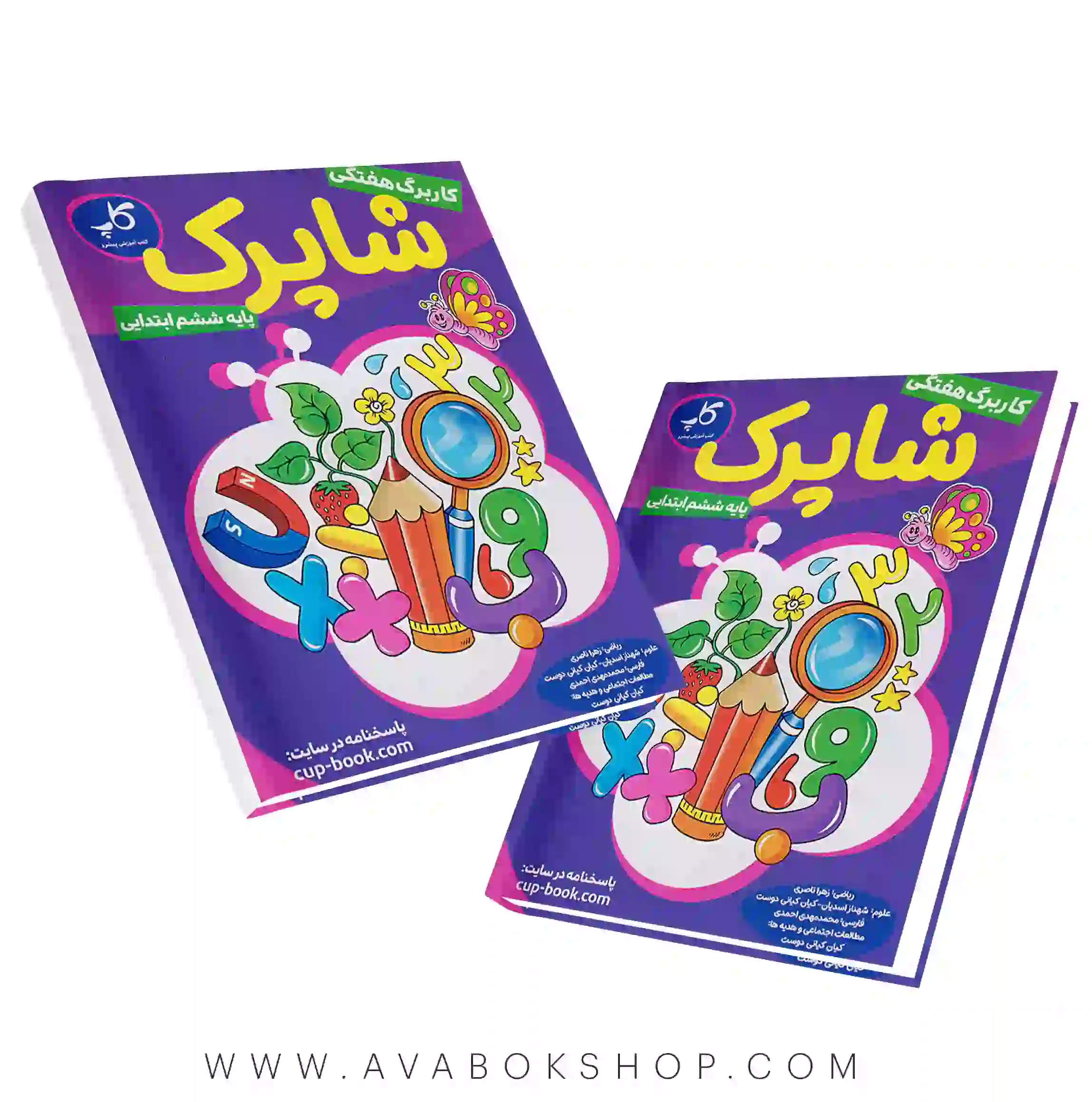 کتاب کاربرگ هفتگی شاپرک ششم دبستان کاپ