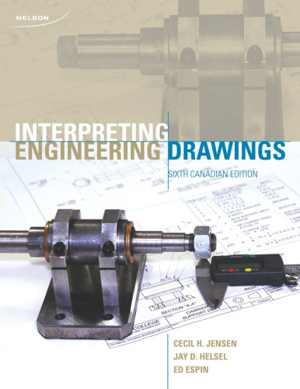  دانلود کتاب Interpreting Engineering Drawings, 6th ed, 2012 - دانلود کتاب های دانشگاهی