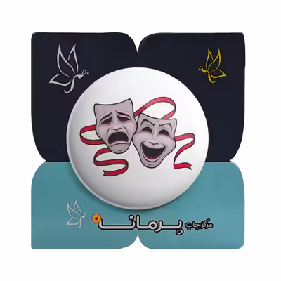پیکسل پرمانه طرح ماسک تئاتر کد pm.5804
