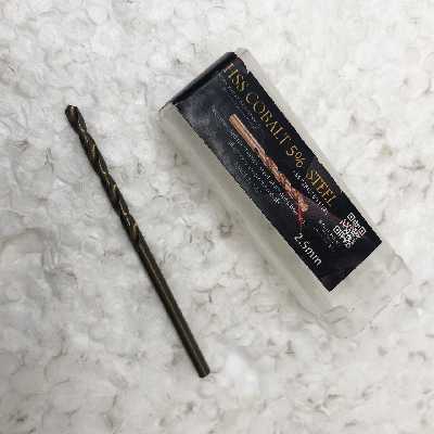 مته کبالت دار ویکتوری کد VHC0002.5 سایز 2.5 میلیمتر 