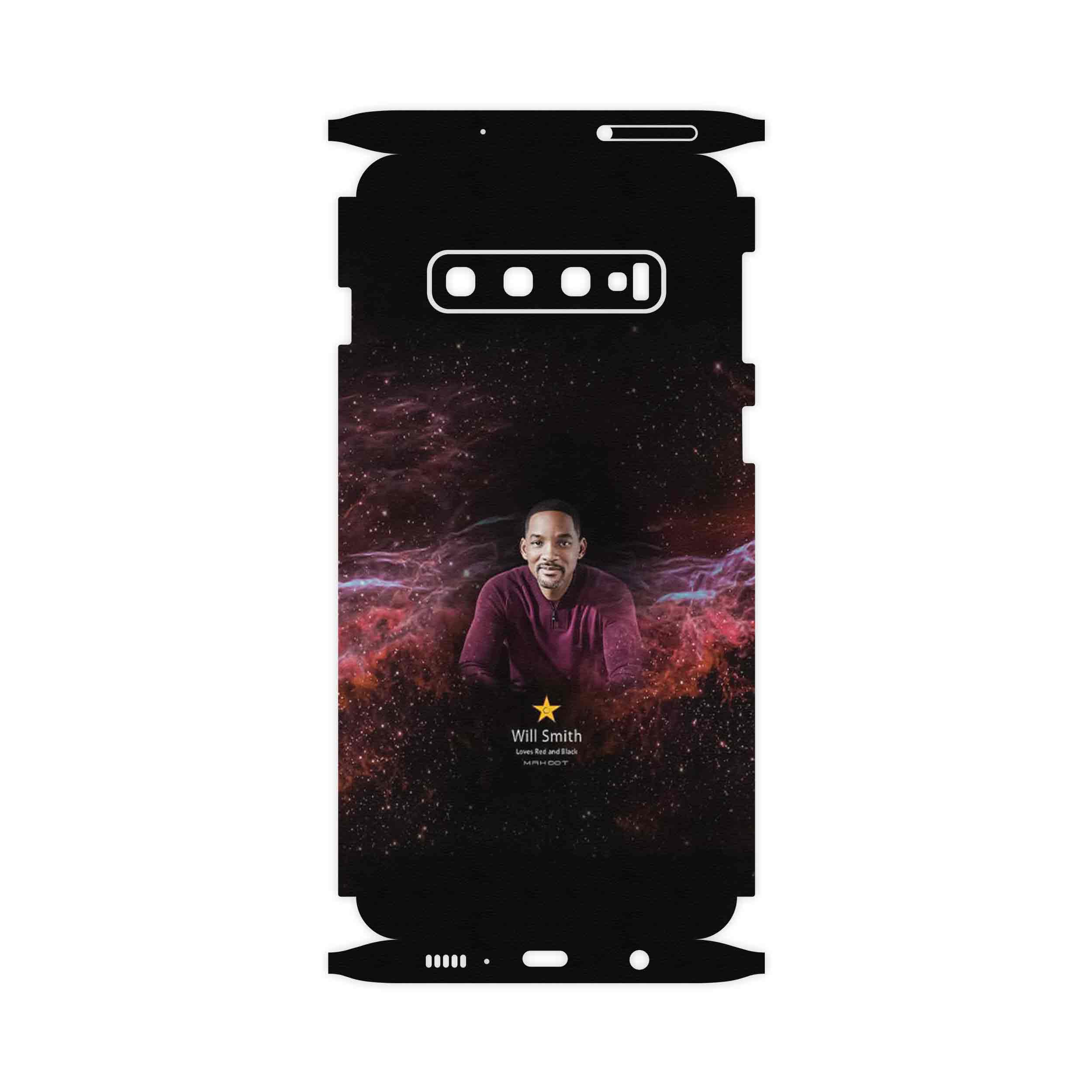 برچسب پوششی ماهوت مدل Will Smith-FullSkin مناسب برای گوشی موبایل سامسونگ Galaxy S10