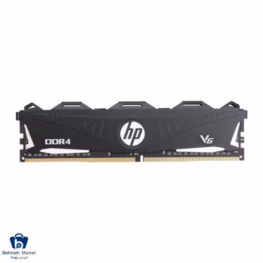 رم دسکتاپ اچ پی مدل V6 16GB DDR4-3200MHz-cl16-Single Channel