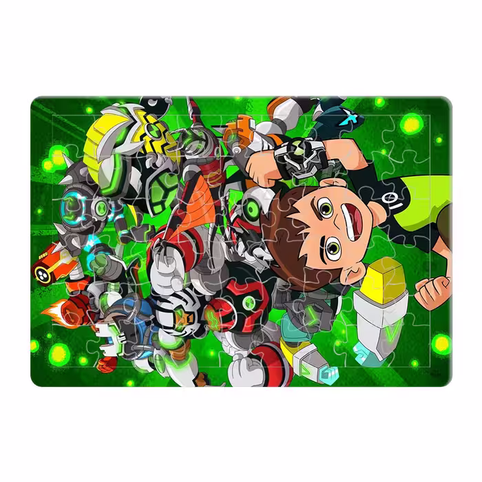 پازل 54 تکه طرح Ben10 مدل P301